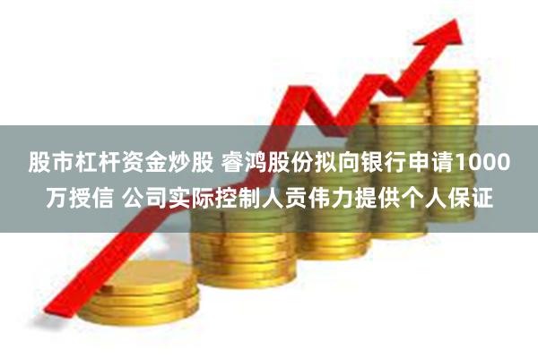 股市杠杆资金炒股 睿鸿股份拟向银行申请1000万授信 公司实际控制人贡伟力提供个人保证