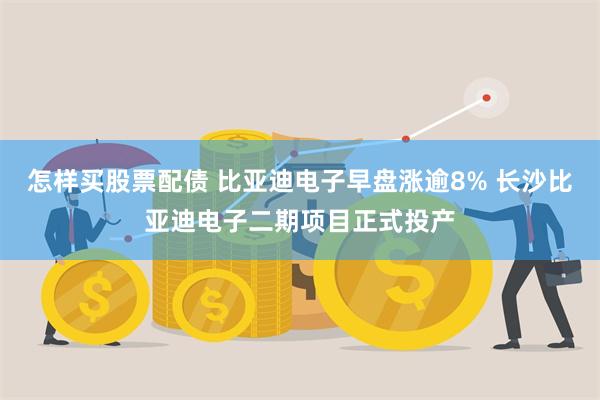 怎样买股票配债 比亚迪电子早盘涨逾8% 长沙比亚迪电子二期项目正式投产